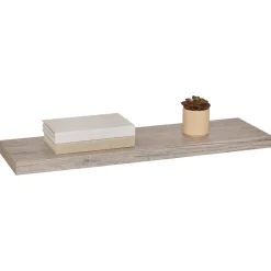 5five Étagère murale 80cm, Effet chêne gris