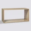 5five Étagère rectangulaire haut, Effet chêne naturel