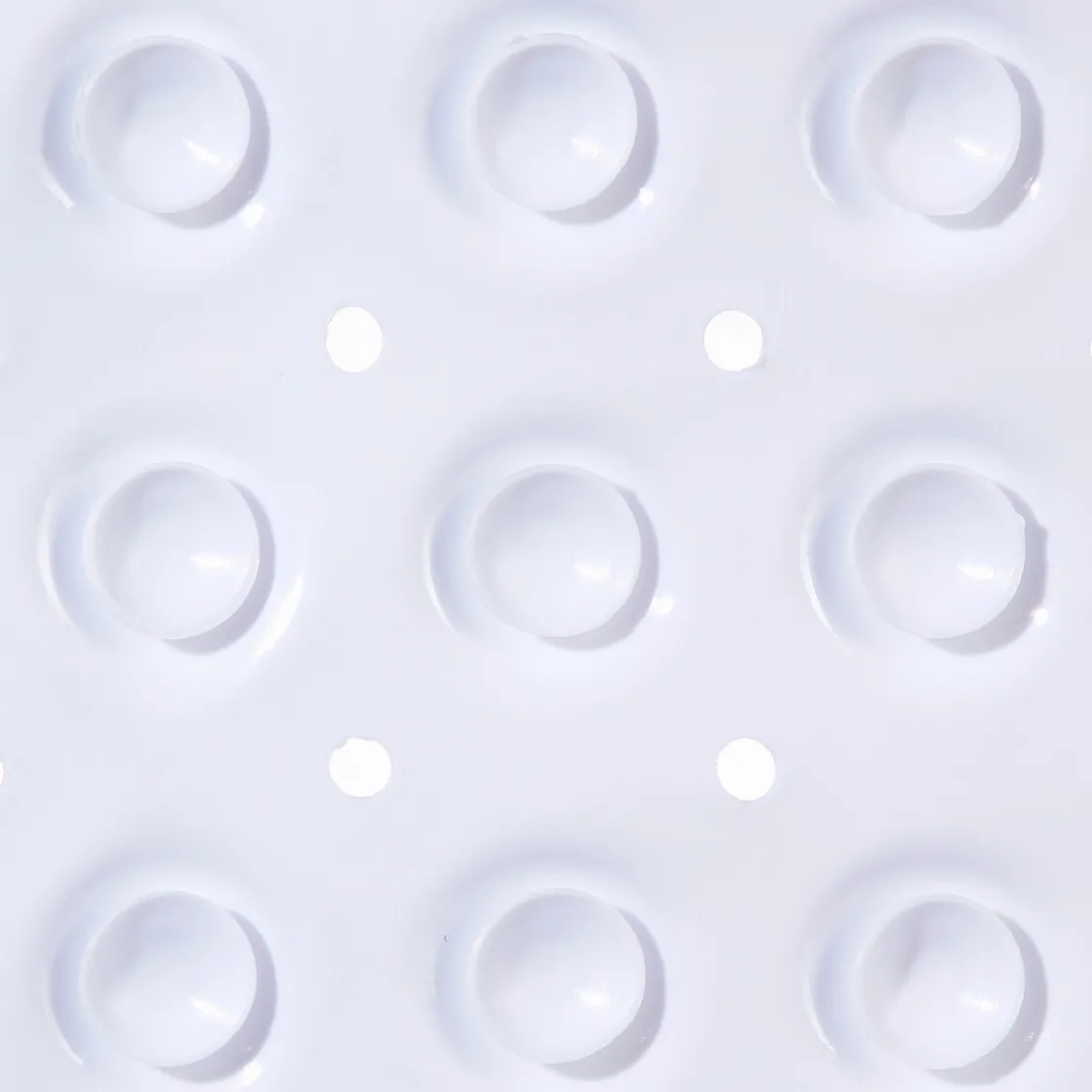 5five Tapis anti-dérapant 50x50cm, Blanc