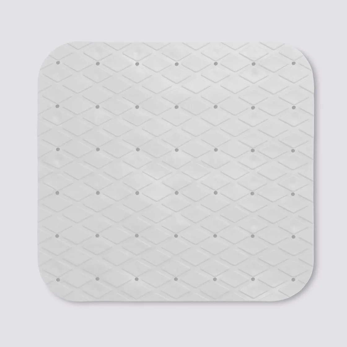 5five Tapis anti-dérapant 50x50cm, Blanc