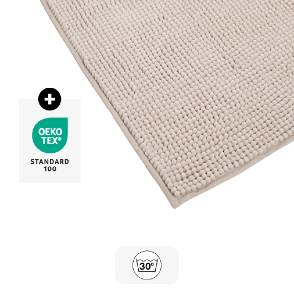 5five Tapis chenille, 60x40 cm