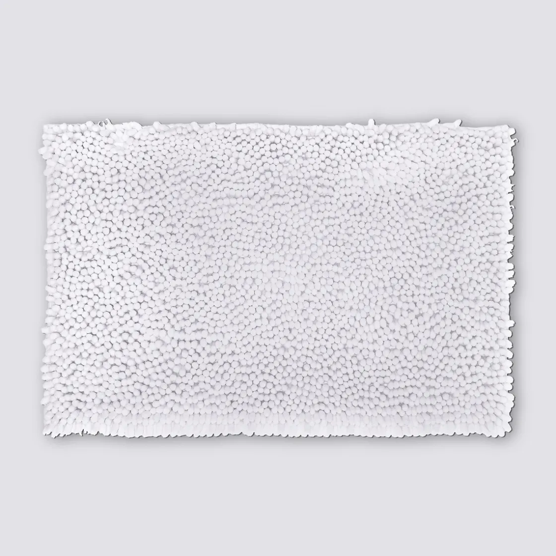 5five Tapis chenille, 50x80 cm, Blanc