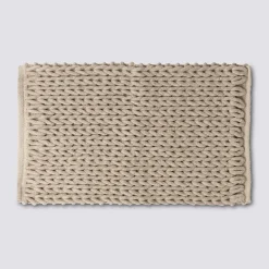 5five Tapis de bain 50x75 cm, Beige naturel