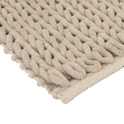 5five Tapis de bain 50x75 cm, Beige naturel