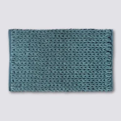 5five Tapis de bain 50x75 cm, Bleu pétrole