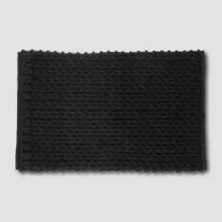 5five Tapis de bain 50x75 cm, Noir khôl