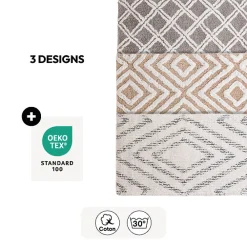 5five Tapis de bain 40x70cm, Éthnique