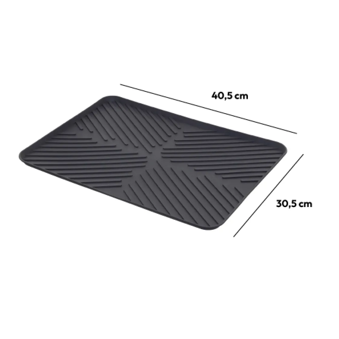 5five Tapis de vaisselle avec rebords 30x40cm