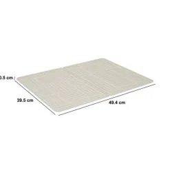 5five Tapis de vaisselle pliant XL, L.49,4 cm, Beige