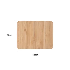 5five Tapis diatomite 35x45cm, Effet bambou