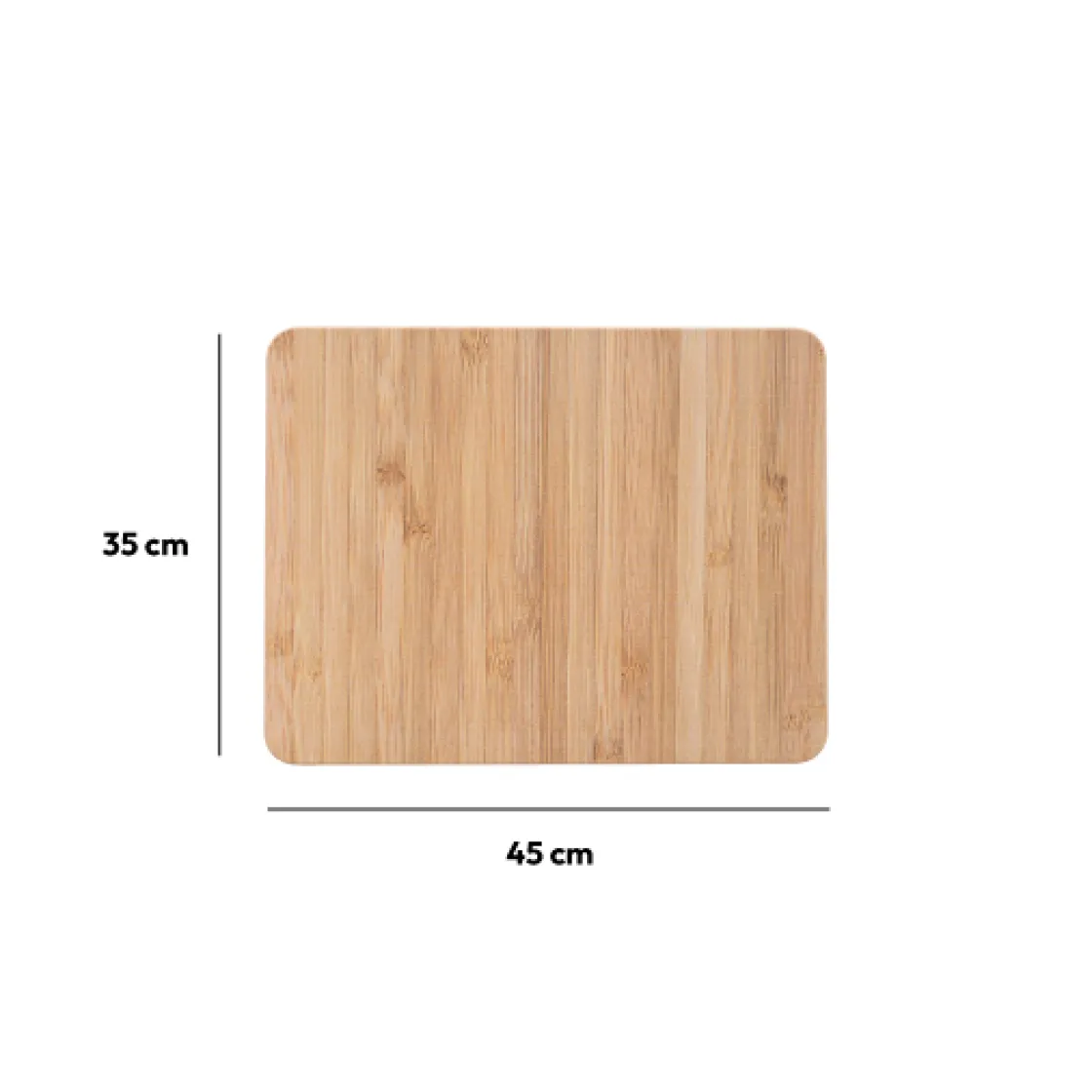 5five Tapis diatomite 35x45cm, Effet bambou