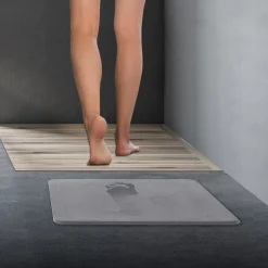 5five Tapis diatomite 35x45cm, Gris