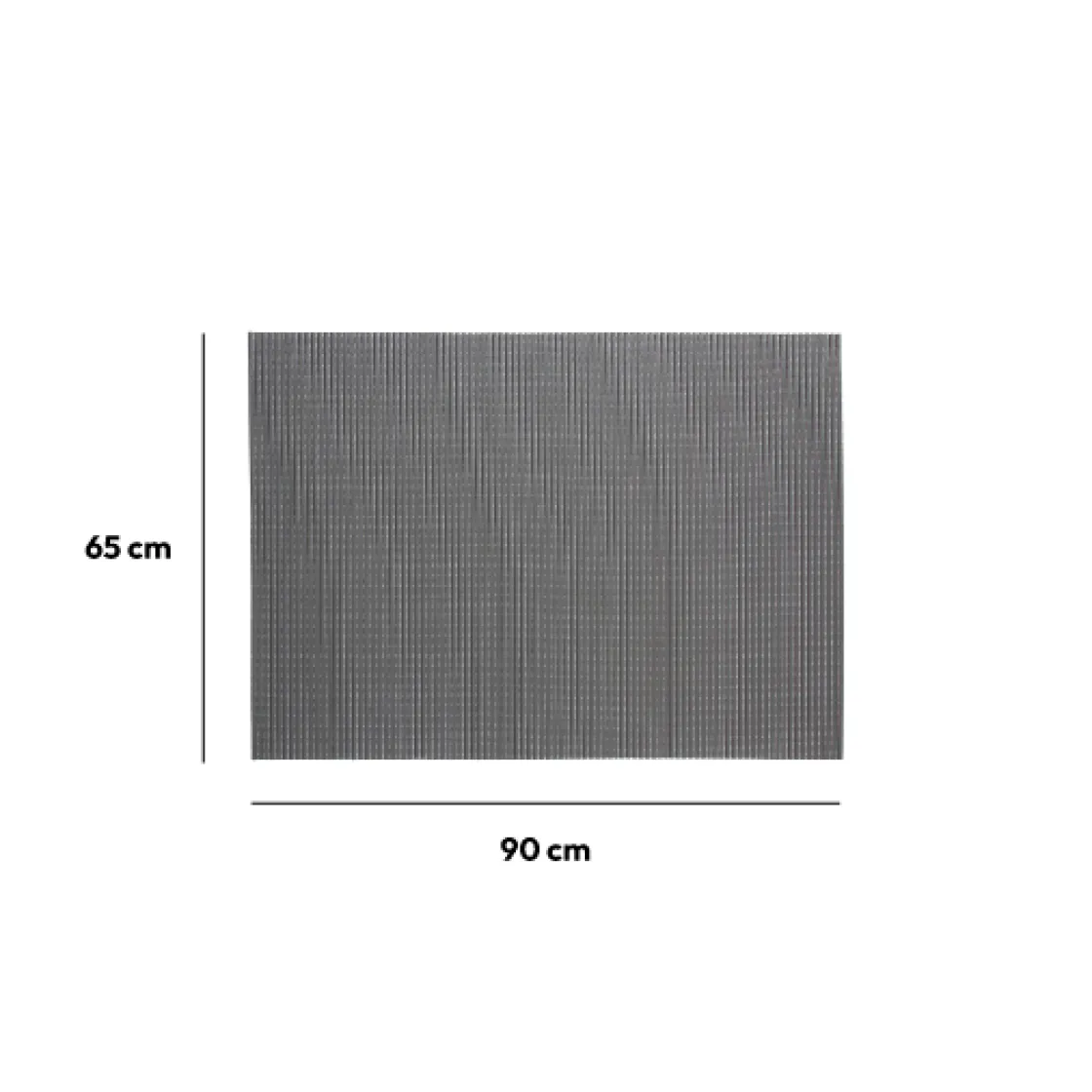 5five Tapis en mousse 65x90cm, Gris