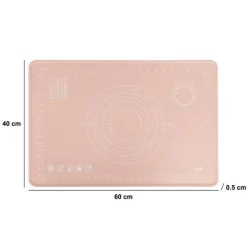 5five Tapis en siliconne, L.40 cm, Plusieurs coloris