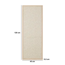 5five Tapis tissé antidérapant, 120x45 cm