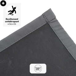 5five Tapis tissé antidérapant, 120x45 cm