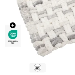 5five Tapis tressé, 50x75 cm, Gris