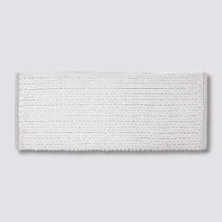 5five Tapis 120x50 cm, Blanc