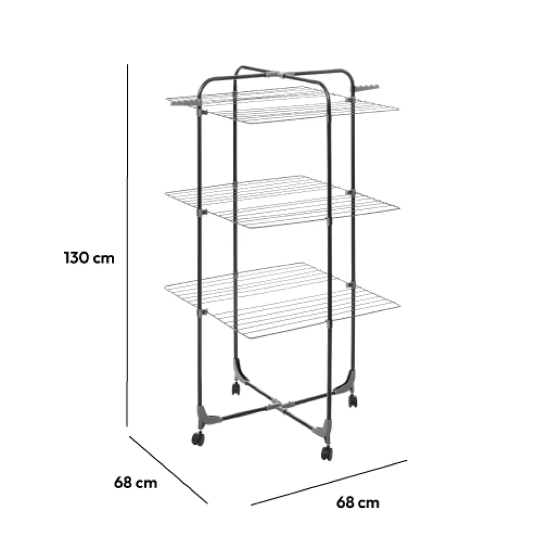5five Étendoir à linge modulable tour 30m