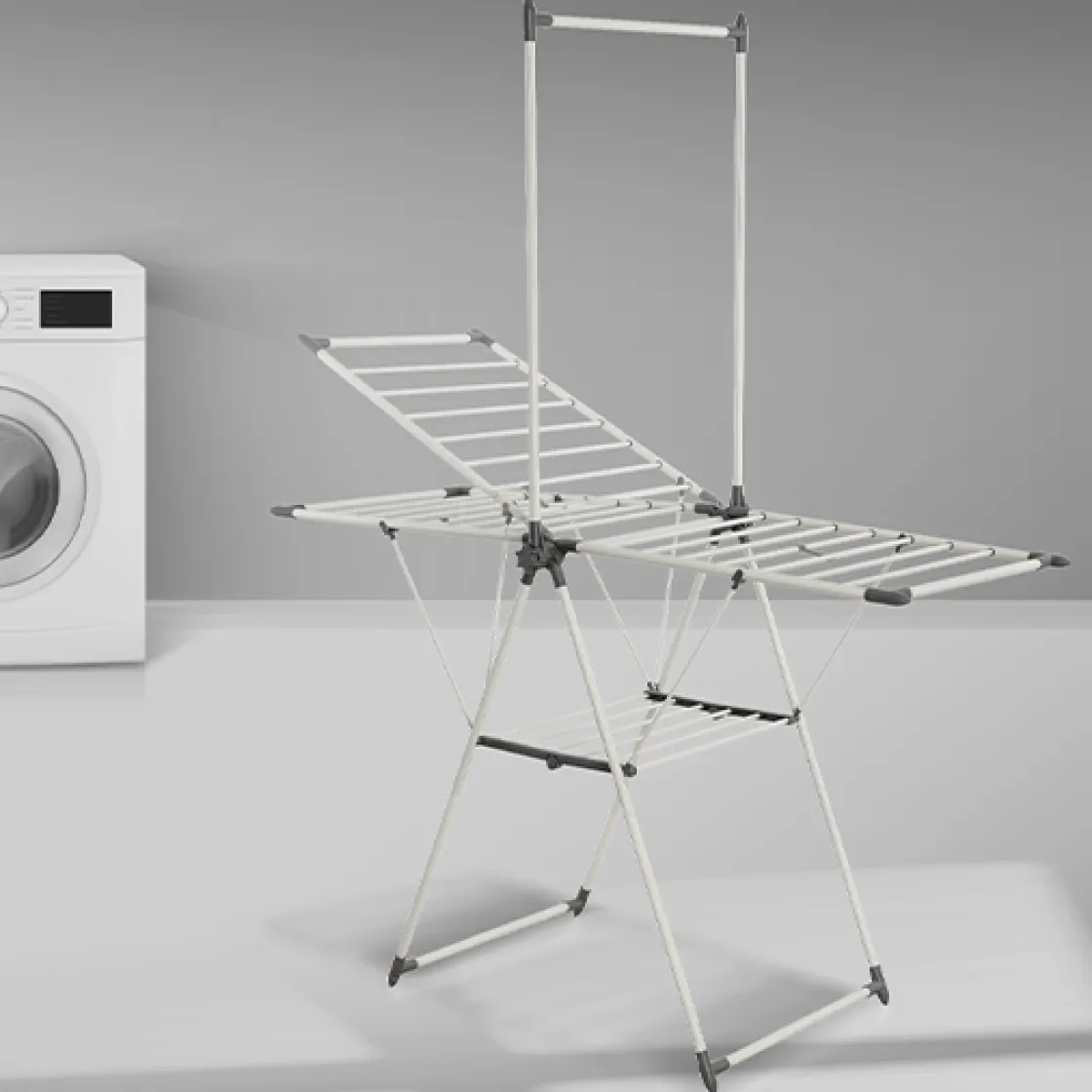 5five Étendoir à linge pliant pont 16m