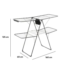 5five Étendoir à linge pliant pont 31m