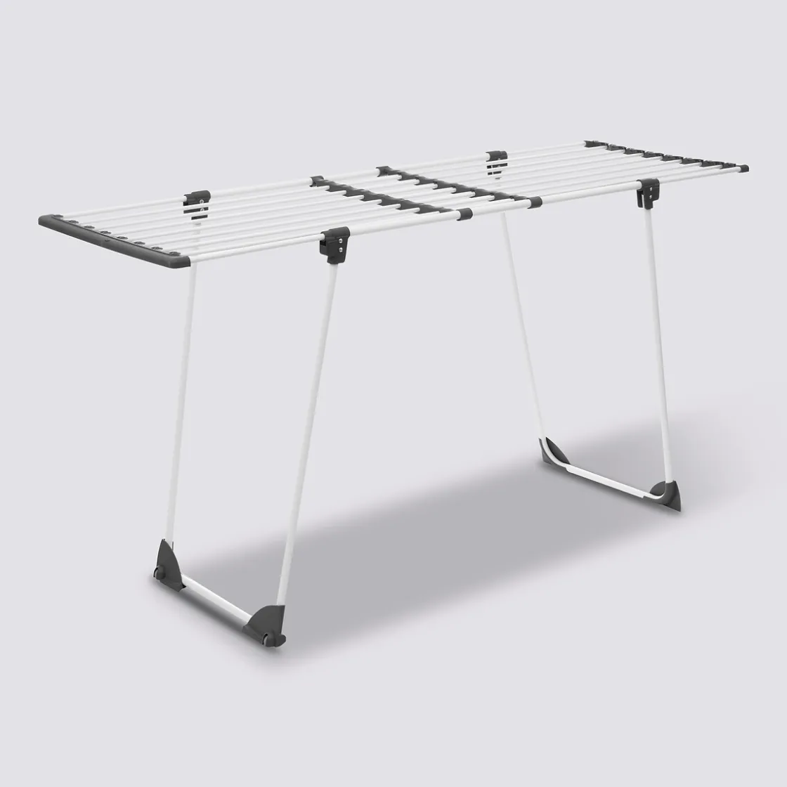 5five Étendoir à linge pliant tubes extensibles 17m