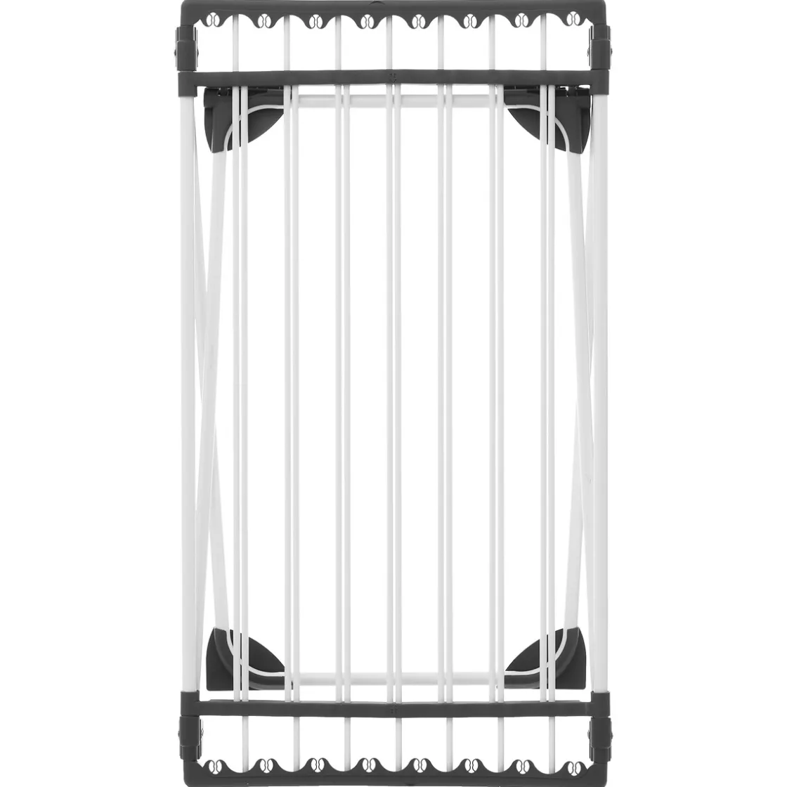 5five Étendoir à linge pliant tubes extensibles 17m