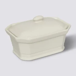 5five Terrine à foie gras céramique, Blanc