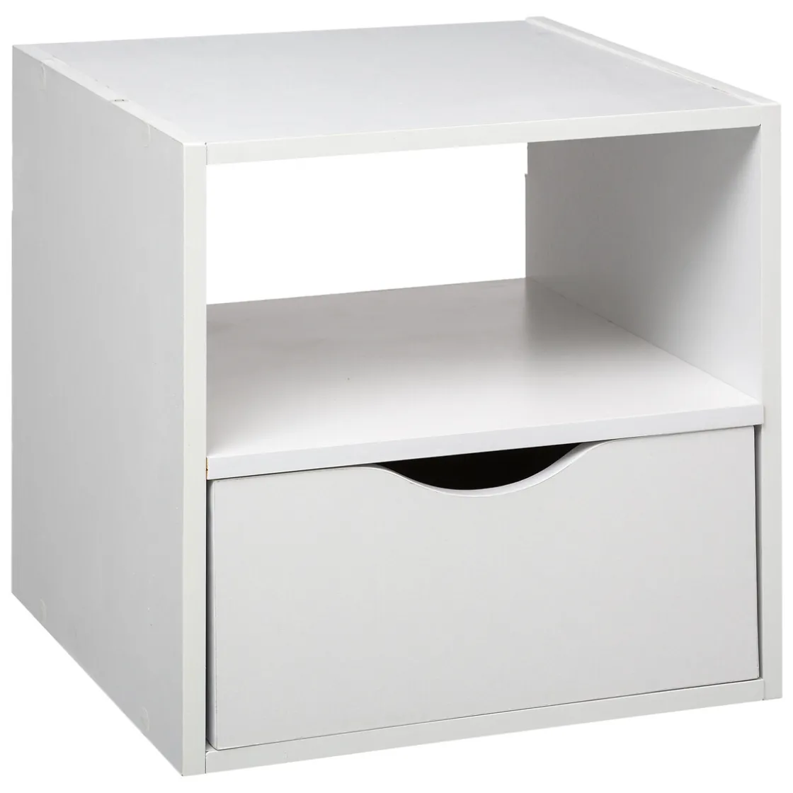 5five Tiroir et étagère 31cm, Blanc