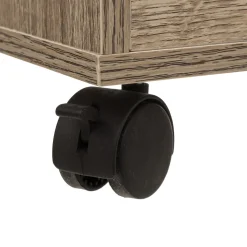 5five Tour 2 portes à roulettes, Effet bois