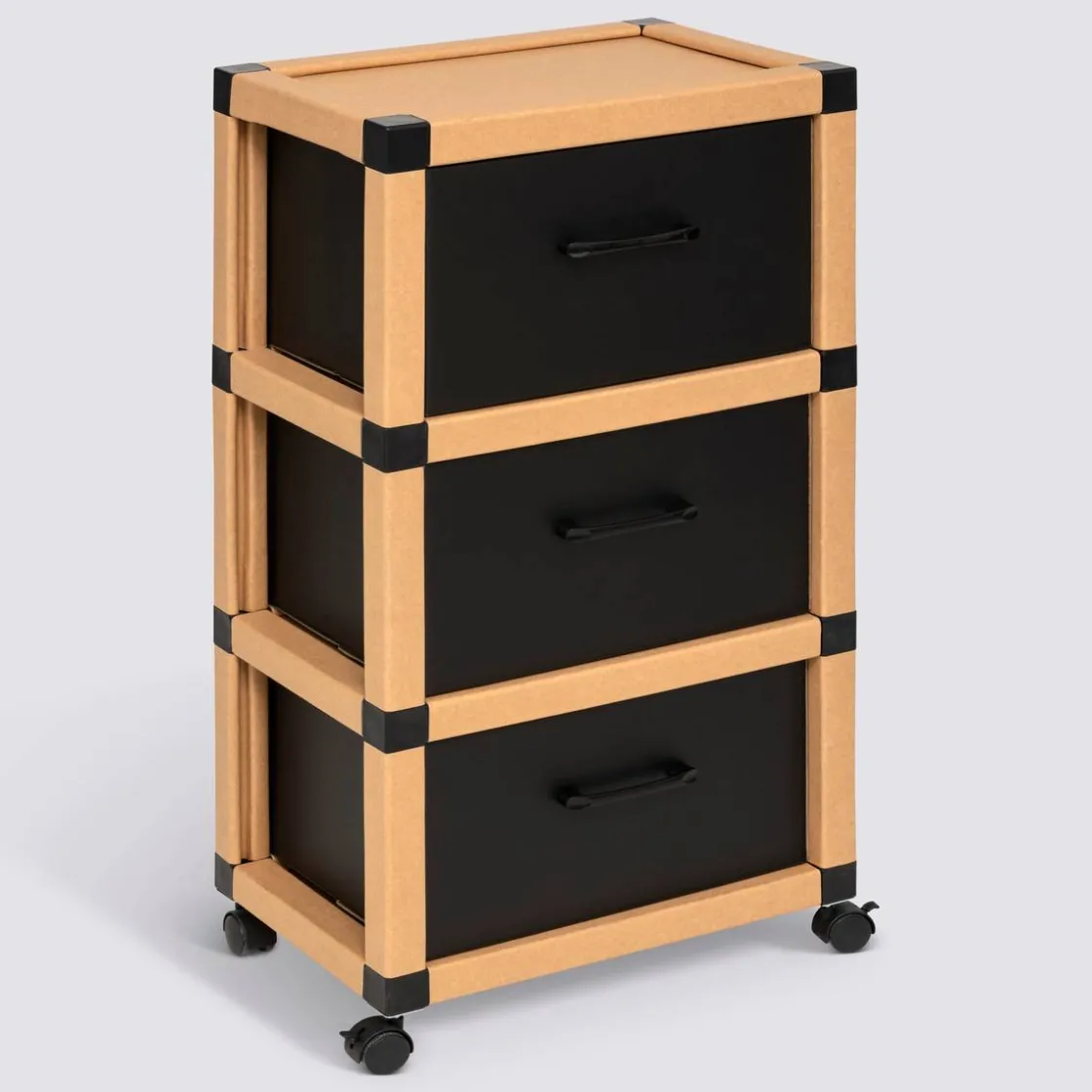 5five Tour de rangement, 3 niveaux, Beige