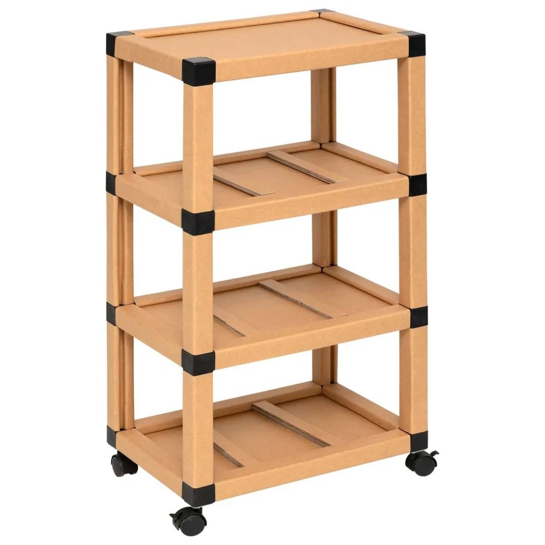 5five Tour de rangement, 3 niveaux, Beige