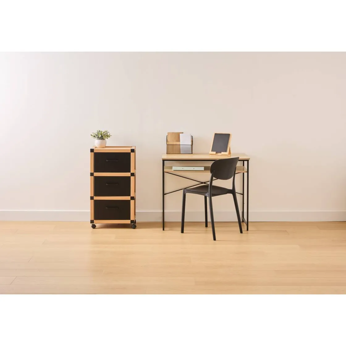 5five Tour de rangement, 3 niveaux, Beige