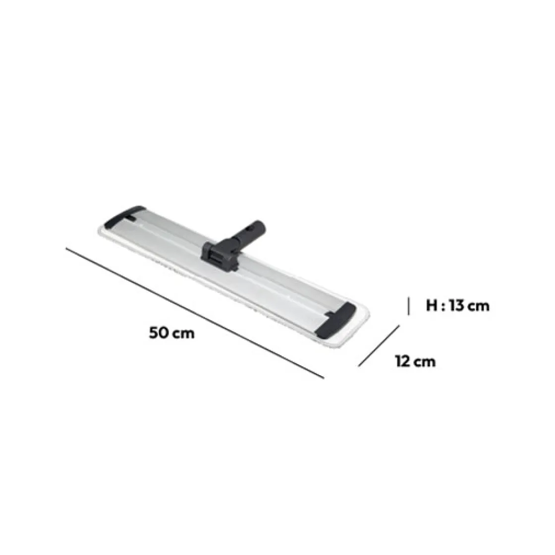 5five Tête de balai coulissant, Gris