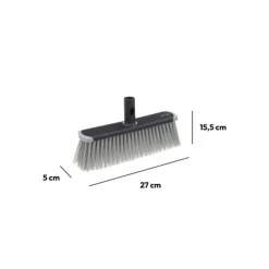 5five Tête de balai souple, Gris