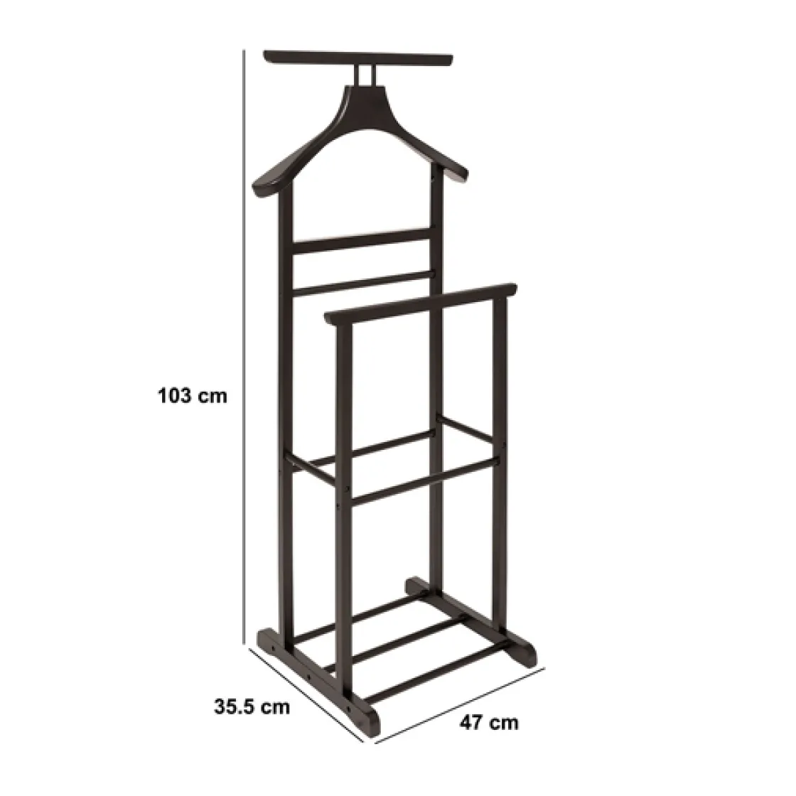 5five Valet en bois, 103cm