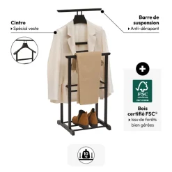 5five Valet en bois, 103cm