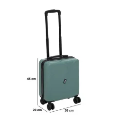 5five Valise 8 roues, 36x45 cm, Vert