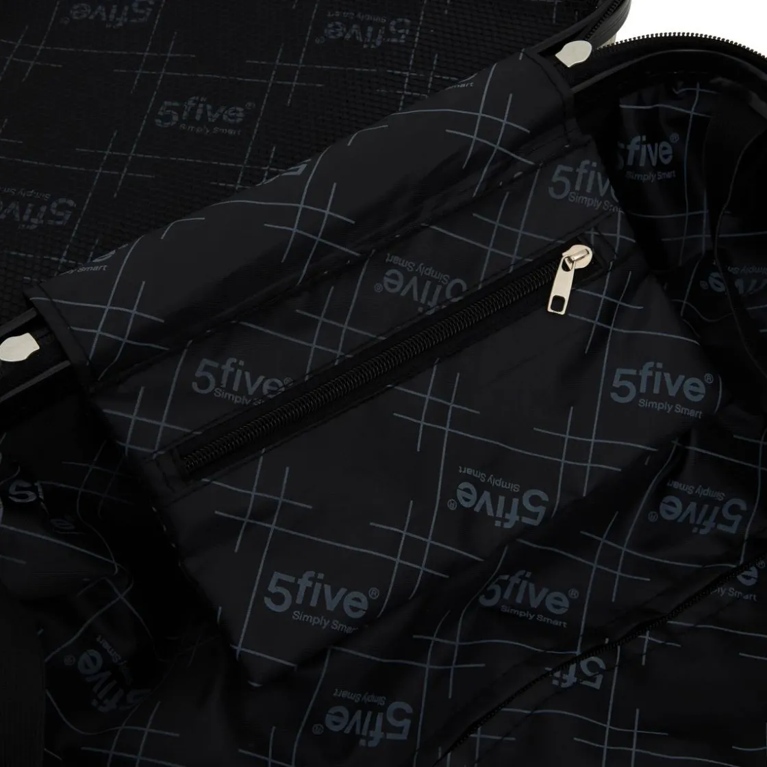 5five Valise 8 roues, 36x45 cm, Vert