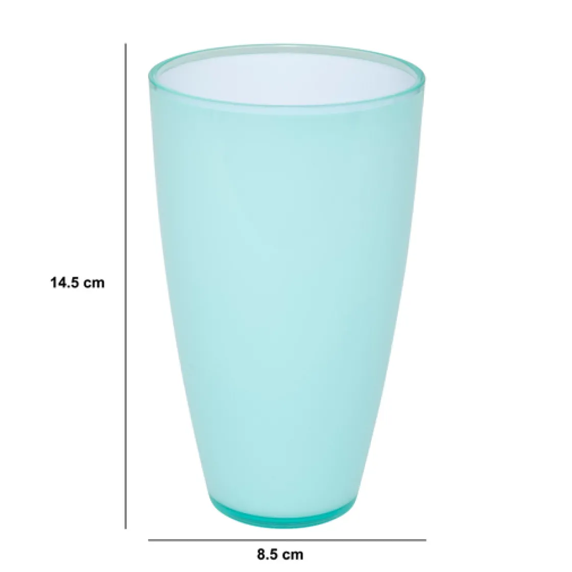 5five Verre 500ml, Vert menthe